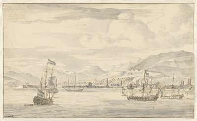 Vue de Smyrne (Izmir) - Abraham Storck