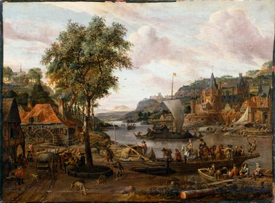 Bateaux à voile, 17ème ou début 18ème siècle - Abraham Storck