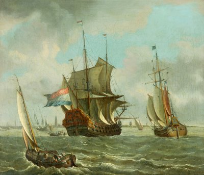 Navires au large d
