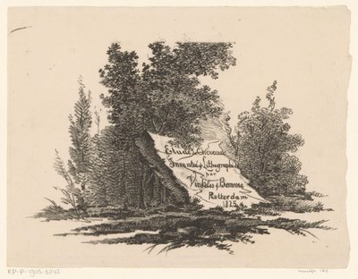 Pierre dans un paysage - Abraham Vinkeles