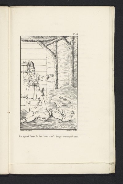 Expédition des quatre-vingts Liégeois à Tervuren (plaque 3), 1830 - Abraham Vinkeles