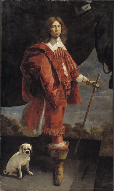 Ulrik Christian Gyldenløve (1630-1658), fils de Christian IV et Vibeke Kruse - Abraham Wuchters