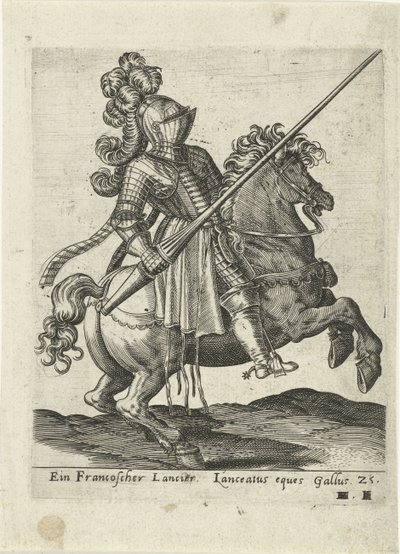 Lancier français - Abraham de Bruyn (attributed to)