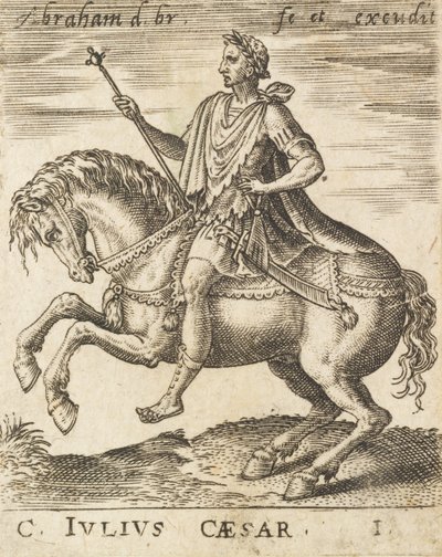 C. Julius Caesar des Douze Césars à cheval - Abraham de Bruyn