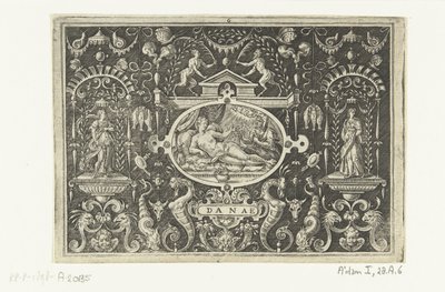 Danaé et Jupiter en pluie de pièces d