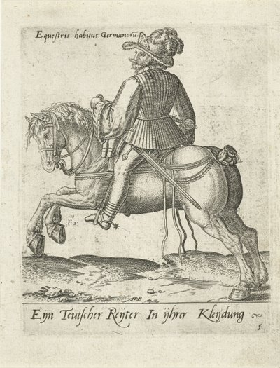 Cavalier allemand - Abraham de Bruyn