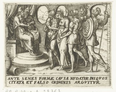 Suzanne devant les juges - Abraham de Bruyn