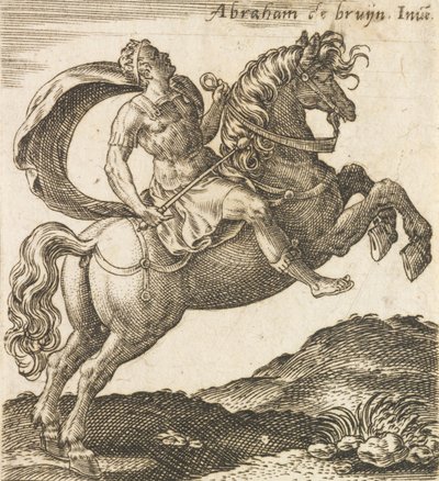 Titus Vespasianus des Douze Césars à Cheval - Abraham de Bruyn