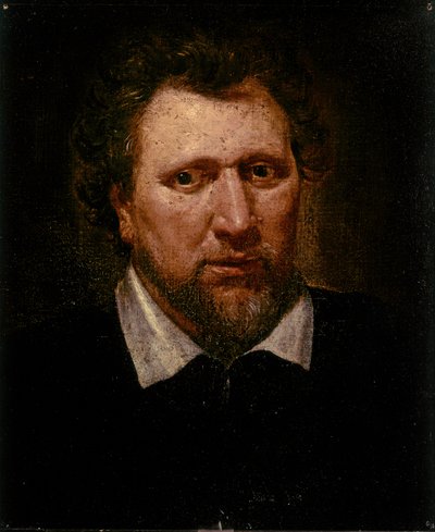 Benjamin JONSON, Portrait vers 1617 (huile sur toile) - Abraham van Blyenberch