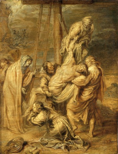 La Déposition - Abraham van Diepenbeck