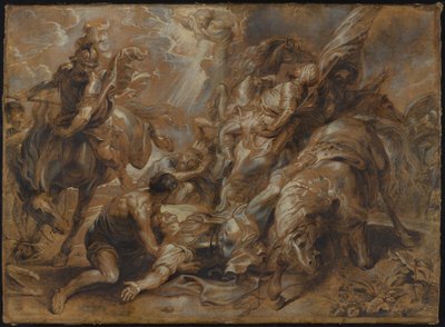 La conversion de Saint Paul - Abraham van Diepenbeeck after Peter Paul Rubens