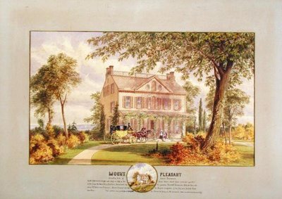 Mount Pleasant (Beekman Mansion), New York City, vers 1874 - Abram Hosier