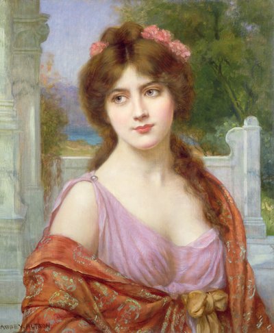 Fille en costume romain - Aby Altson