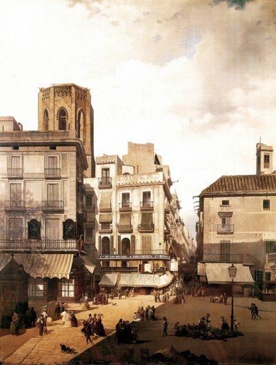 Vue de la brasserie Pla de l