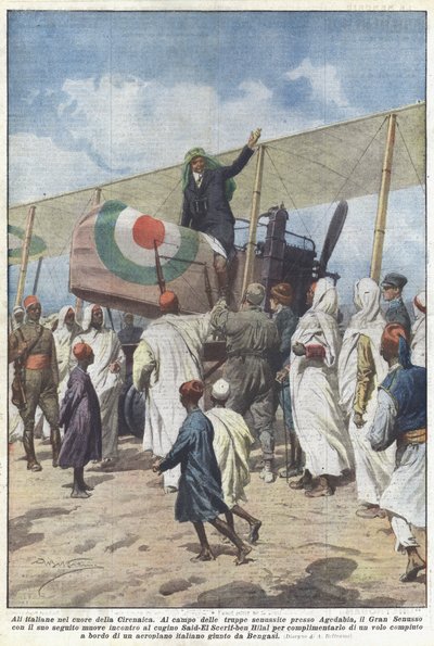 Ailes italiennes au cœur de la Cyrénaïque - Achille Beltrame
