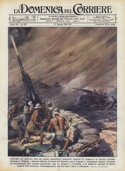 Alerte dans le désert - Achille Beltrame