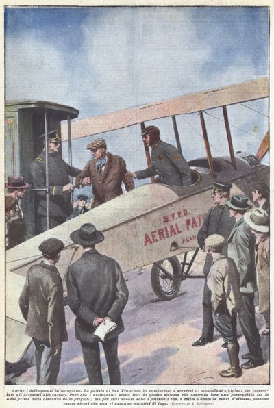 Même les criminels en avion - Achille Beltrame