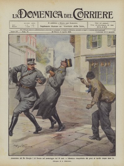 Assassinat du roi Georges Ier de Grèce l