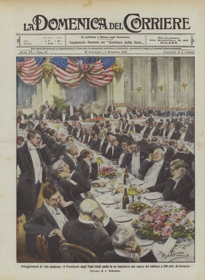 Attitudes de la vie moderne, le président des États-Unis parlant lors d