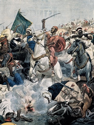 BELTRAME, Achille (1871-1945). Guerre au Maroc. Les rebelles attaquent à nouveau Casablanca, mais sont tués par l