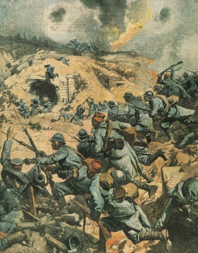 Bataille de Verdun, illustration de couverture de 