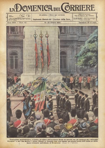 Camaraderie italo-britannique - Achille Beltrame