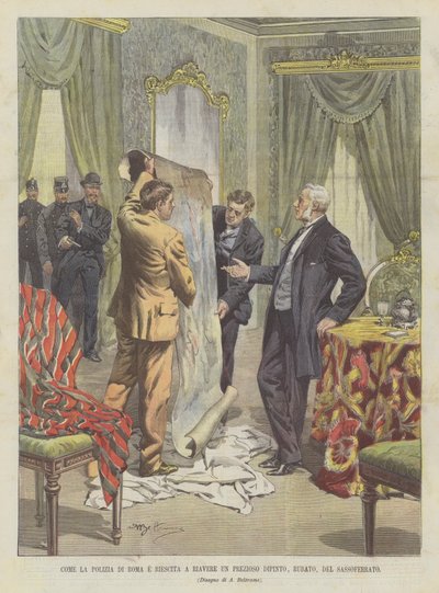 Comment la police de Rome a réussi à récupérer une précieuse peinture volée du Sassoferrato - Achille Beltrame
