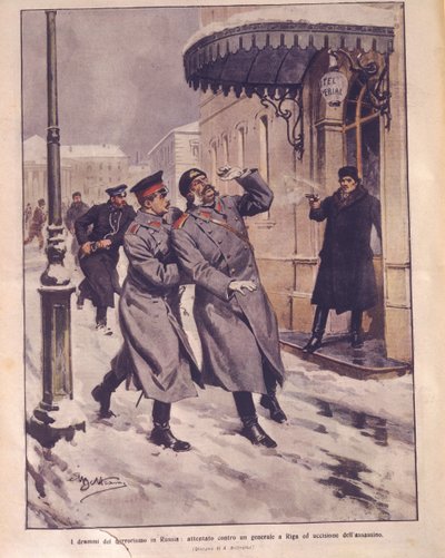 Illustration de couverture du terrorisme dans l