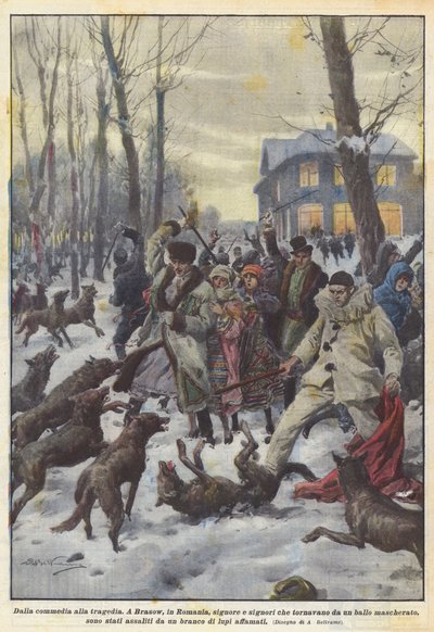 De la comédie à la tragédie - Achille Beltrame