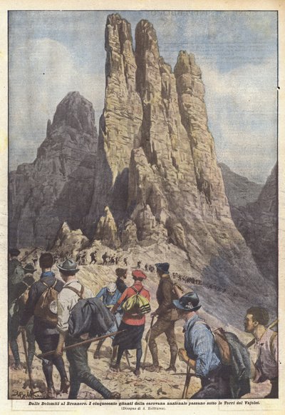 Des Dolomites au Brenner - Achille Beltrame