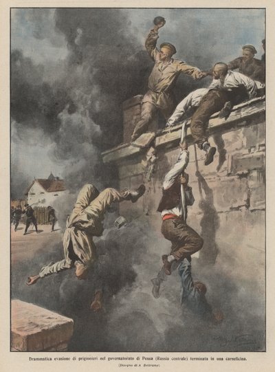 Évasion dramatique de prisonniers dans le gouvernorat de Penza (Russie centrale) terminée en carnage - Achille Beltrame