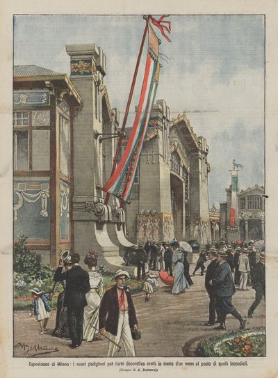 Exposition de Milan, les nouveaux pavillons d