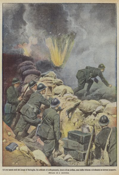 Les héros moins connus des champs de bataille - Achille Beltrame