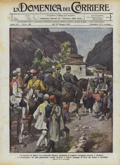 Les Italiens en Épire - Achille Beltrame