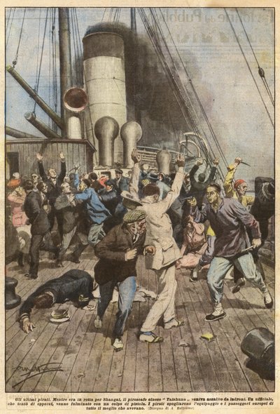 Les derniers pirates - Achille Beltrame