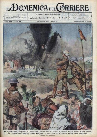 Grande révolte arabe de 1936-1939 en Palestine mandataire : rébellion des Arabes palestiniens pour la création d