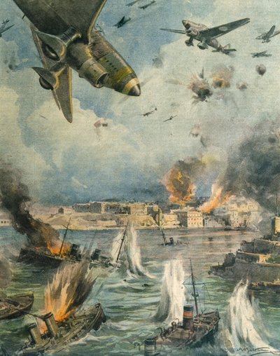 Grande offensive aérienne de l