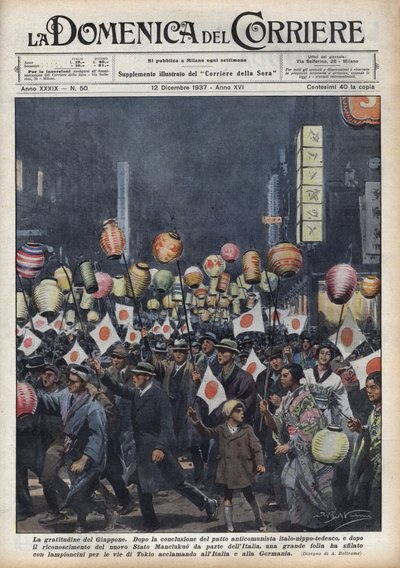 Grand défilé des habitants de Tokyo pour rendre hommage à l
