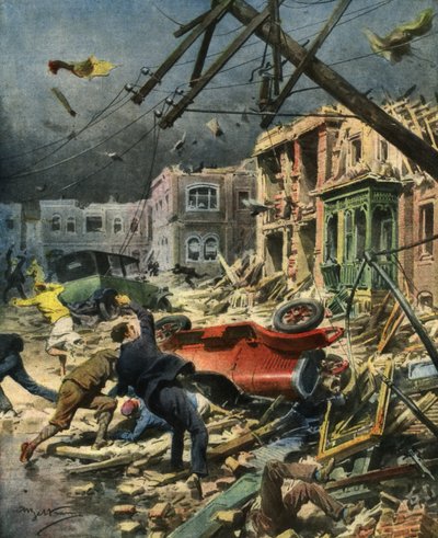 Ouragan en Floride, octobre 1929 - Achille Beltrame