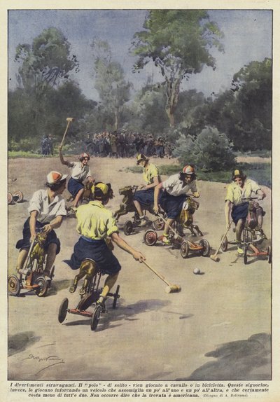 Les divertissements extravagants - Achille Beltrame