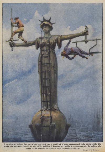 Les métiers dangereux - Achille Beltrame