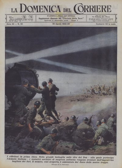 Les Projecteurs en Première Ligne - Achille Beltrame