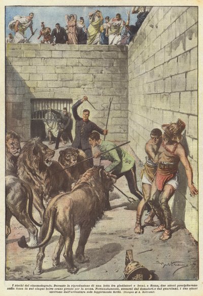 Les risques du cinéma - Achille Beltrame