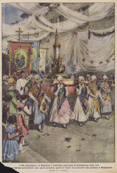 Les rites propitiatoires - Achille Beltrame