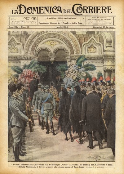 Les funérailles solennelles de l