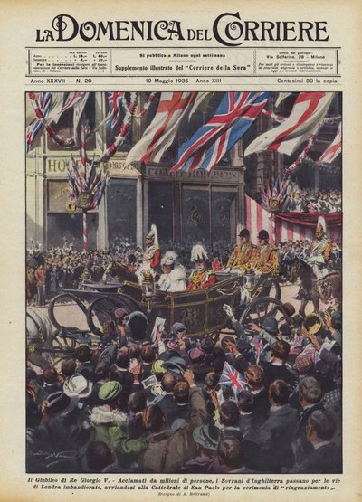 Le jubilé du roi George V - Achille Beltrame