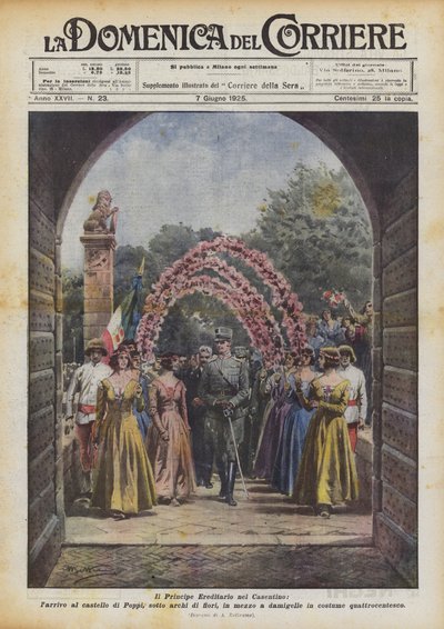 Le Prince Héritier dans le Casentino, l