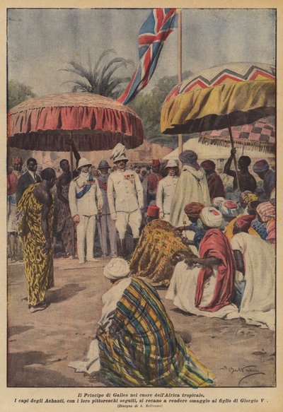 Le Prince de Galles au cœur de l