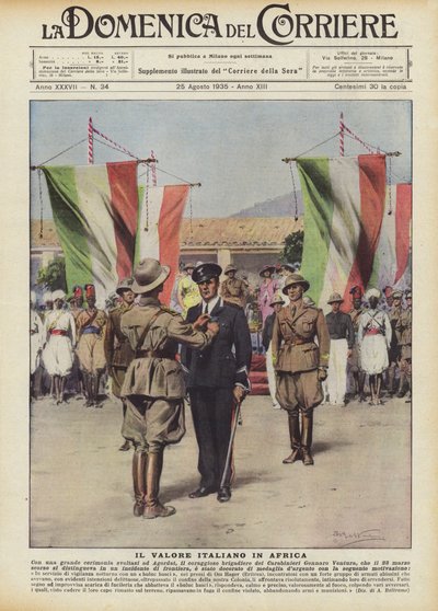La valeur italienne en Afrique - Achille Beltrame