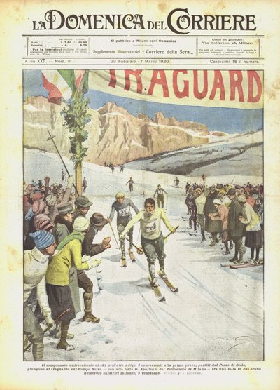 Le championnat universitaire de ski dans le Haut-Adige - Achille Beltrame